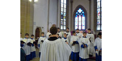 Festgottesdienst zum 50jahrigen Priesterjubiläum von Stadtpfarrer i.R. Geistlichen Rat Ulrich Trzeciok (Foto: Karl-Franz Thiede)